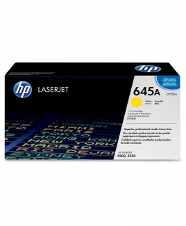 HP 645A LaserJet Toner Cartridge, yellow (C9732A)